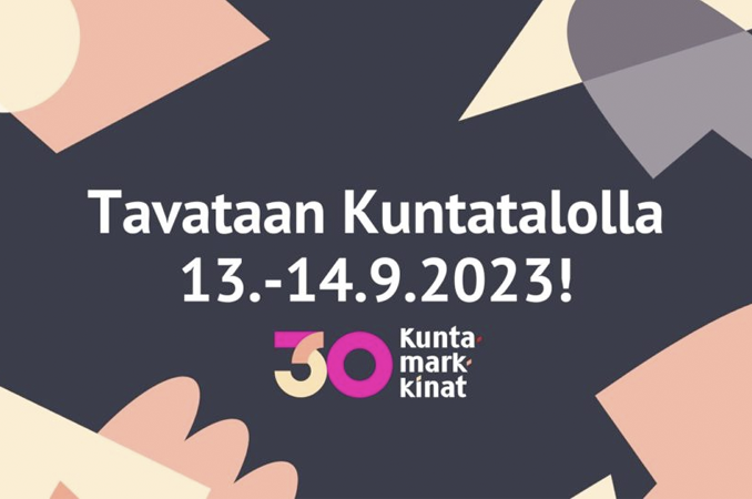 Hoivatie mukana Kuntamarkkinoilla 13.–14.9. Kuntatalolla Helsingissä.
